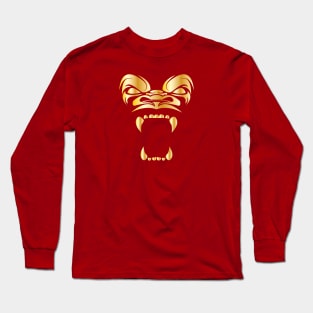 Gorilla Face Long Sleeve T-Shirt